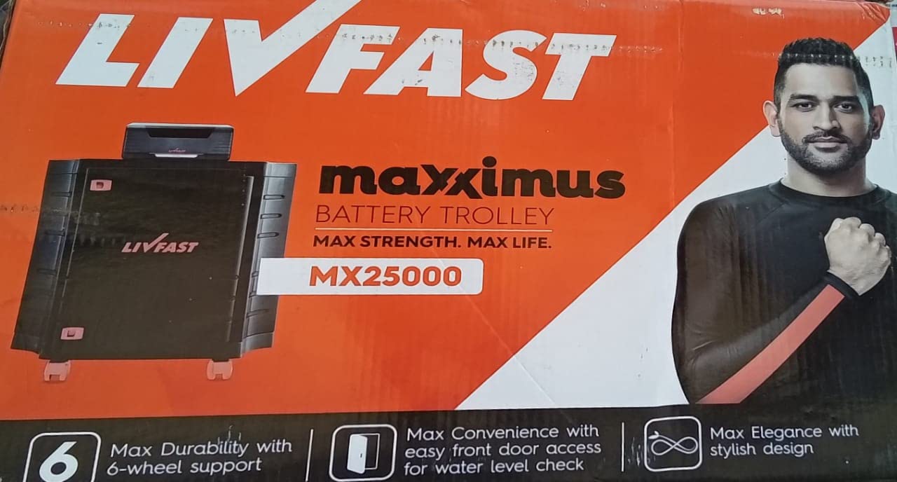 MAA Kali Electronics World Inverter Battery Trolly Amazon.in Home