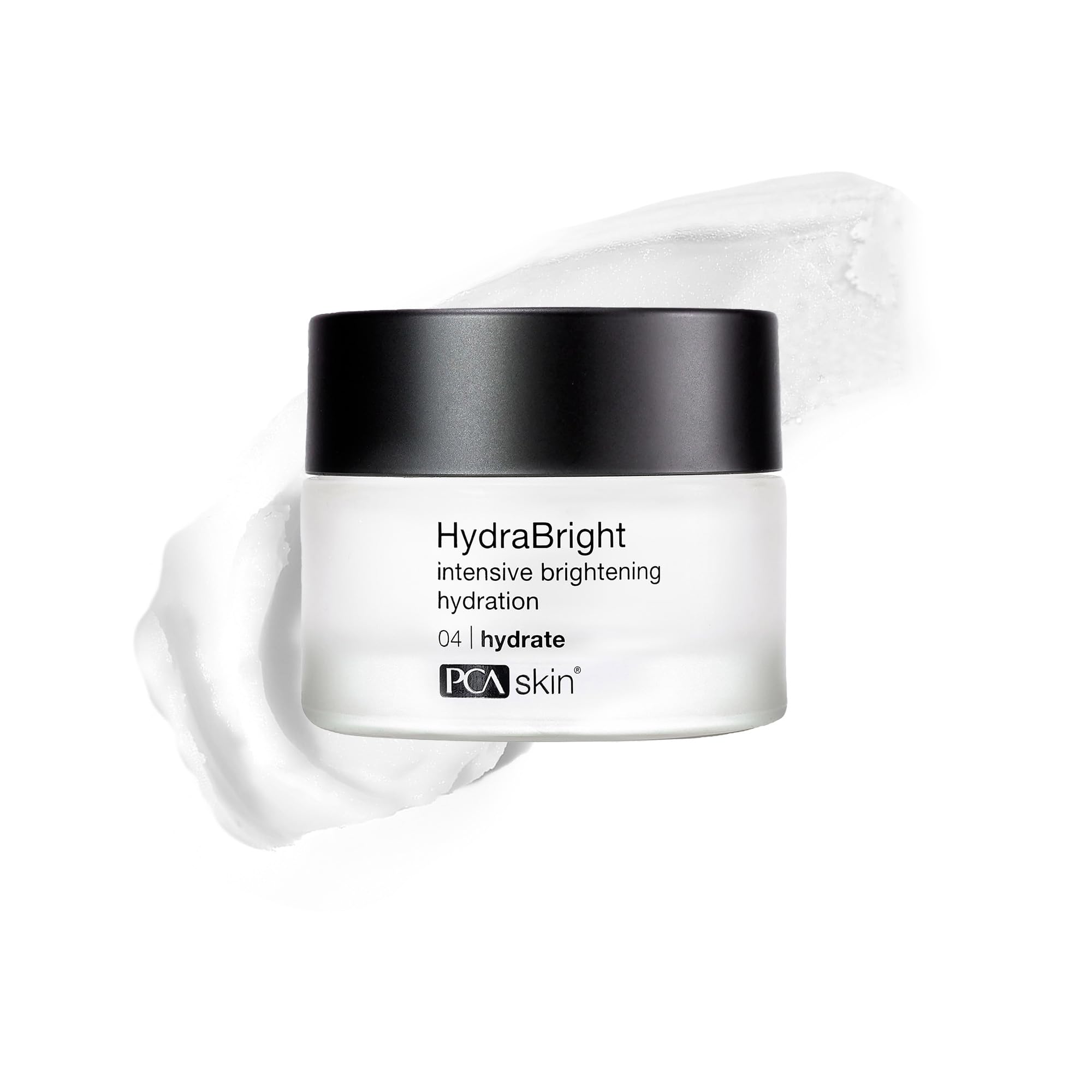 HydraBright Moisturizer - Facial Skin Care Products, Hydrating Brightening Cream with Squalane, Niacinamide - 1.69 oz Jar