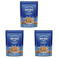 By Amazon Mix di frutta a guscio tostata e salata, 500g (Confezione da 3)