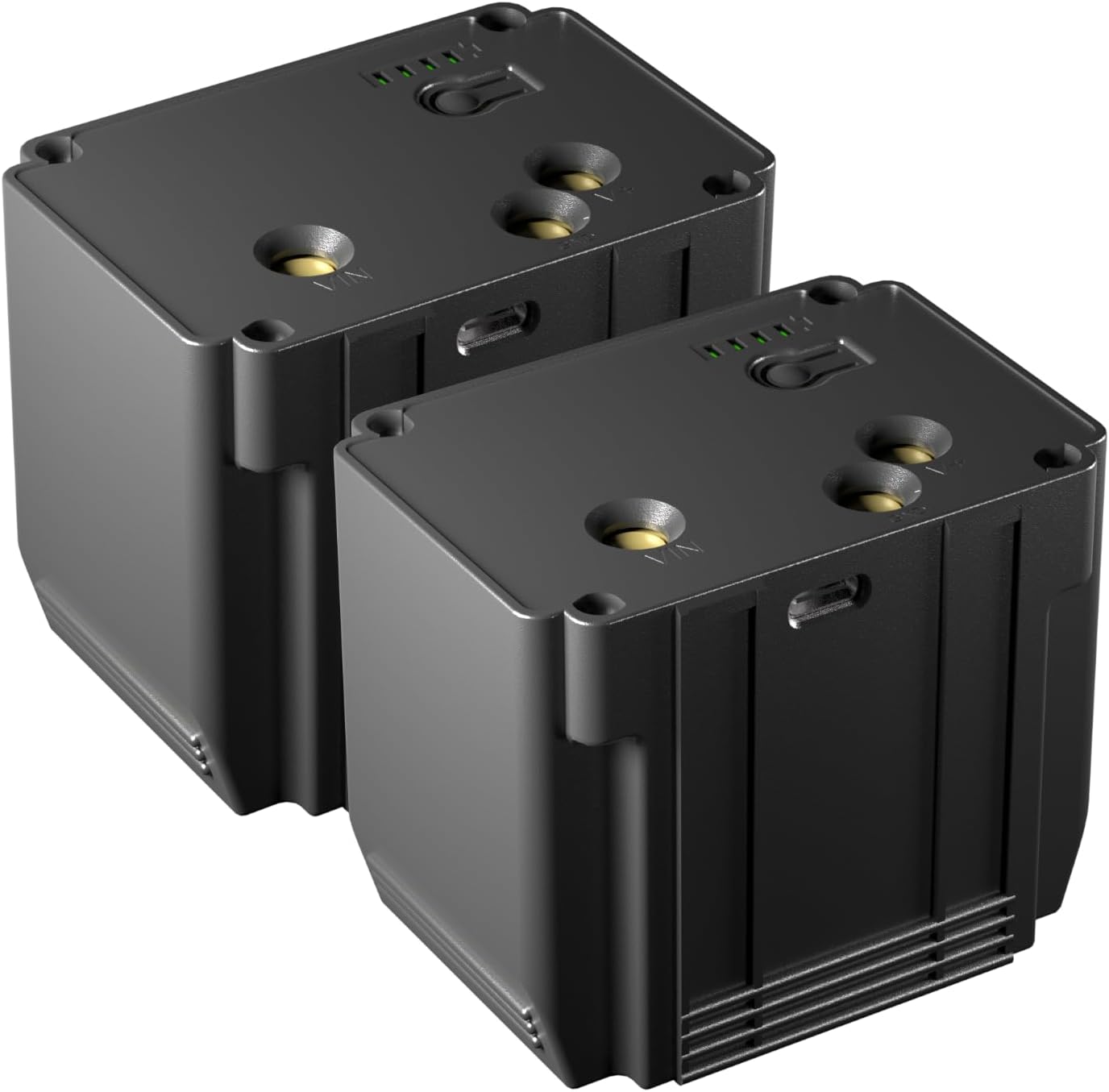 2 Pack Replacement Battery for Cellular Security Camera Rechargeable Lithium-Ion Battery Compatible with Defend Cellular Security Camera