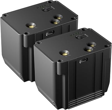 2 Pack Replacement Lithium-Ion Battery for Defend Cellular Security Camera