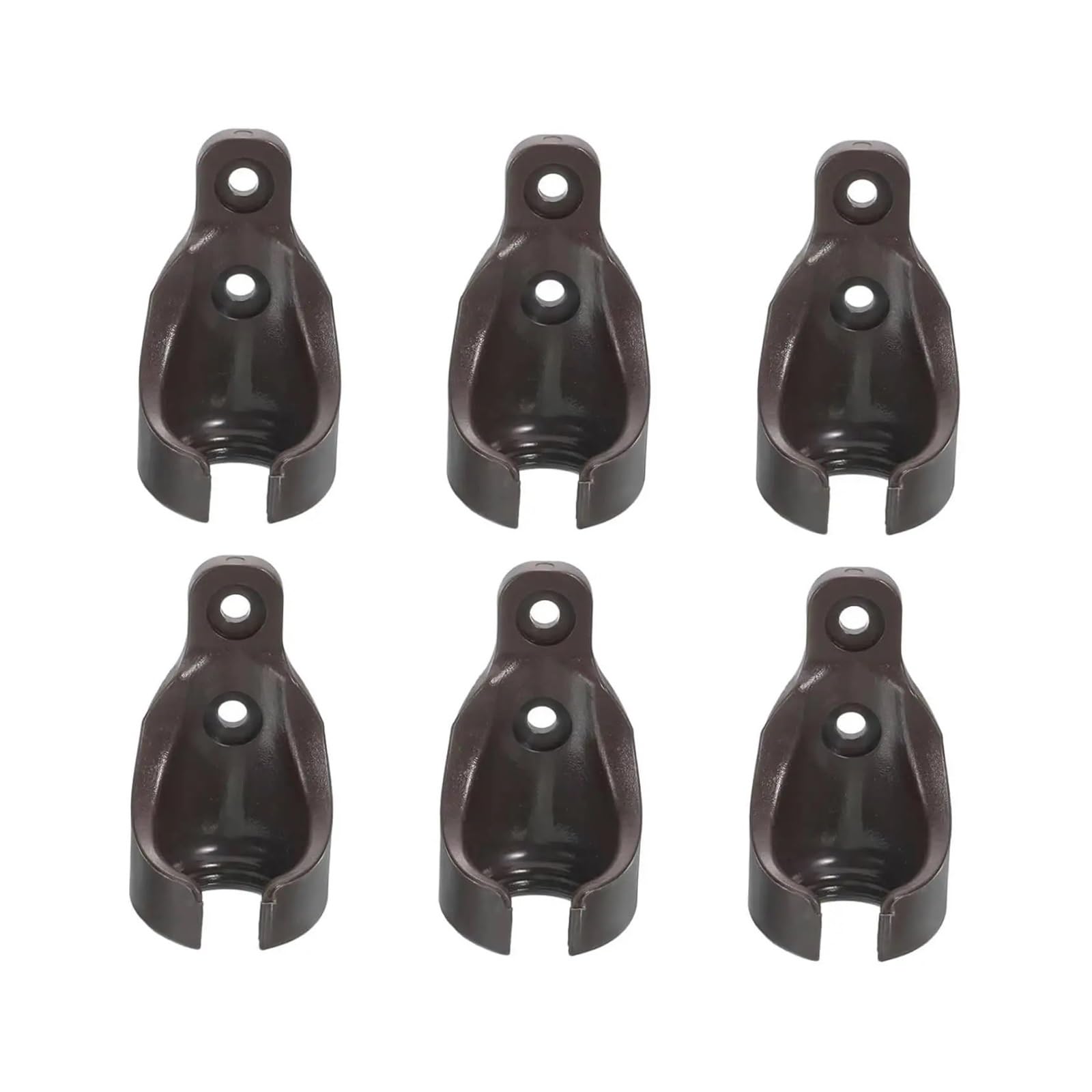 6 Pieces Bungee Ball Receivers Brackets For Roller Blind
