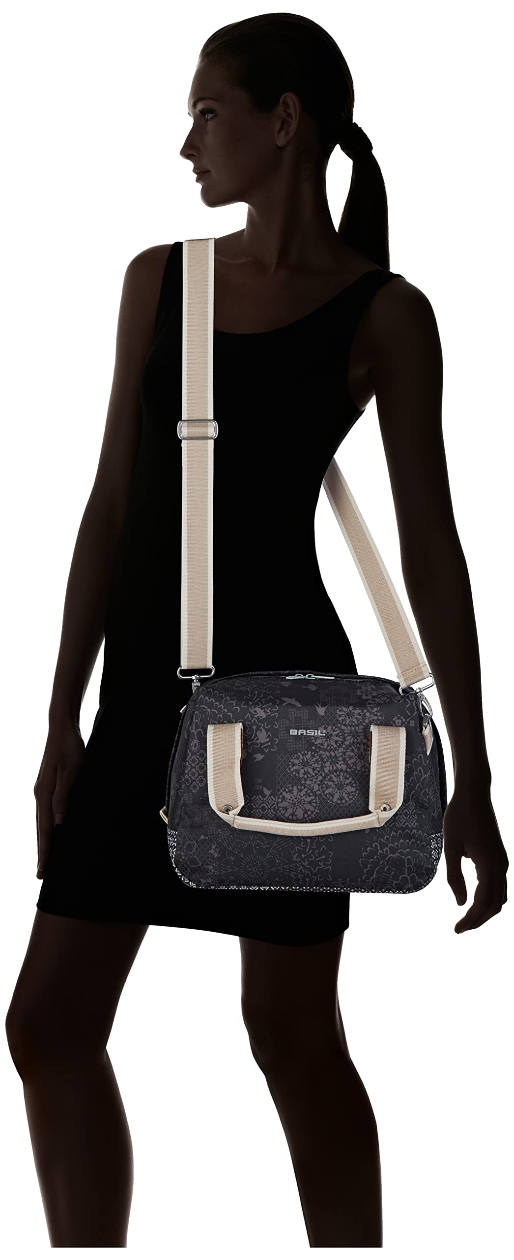 704341 - torba na kierownicę rowerową z zamkiem błyskawicznym Boheme City Bag