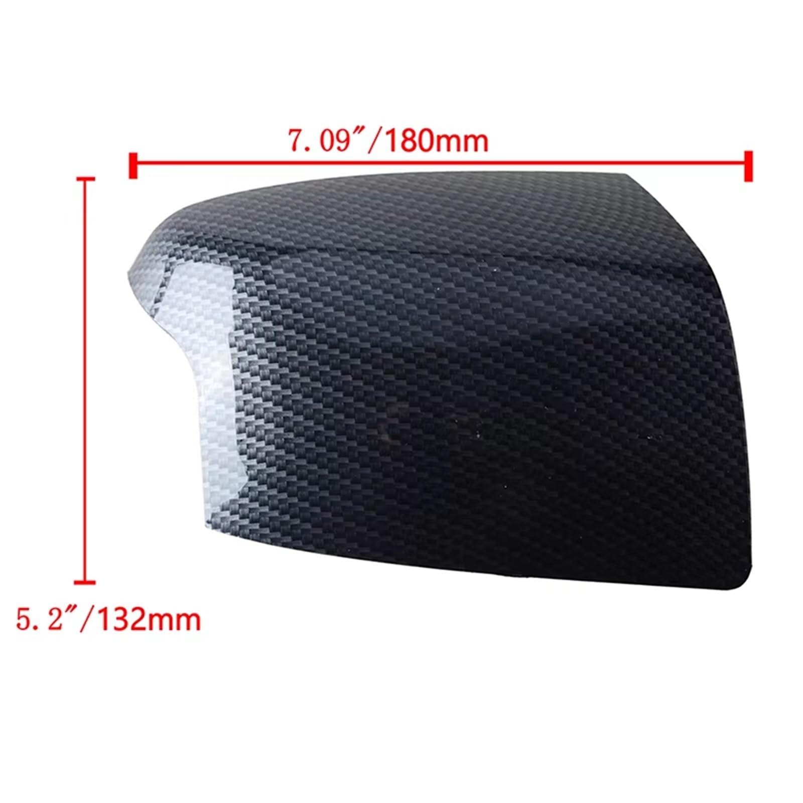 Calotta Specchietto Per FORD Per FOCUS Per MK2 2005 2006 2007 Accessori Auto Copri Specchietto Retrovisore Ricambio Copri Specchietti Laterali Calotte Ricambio(Mirror Cover B P)