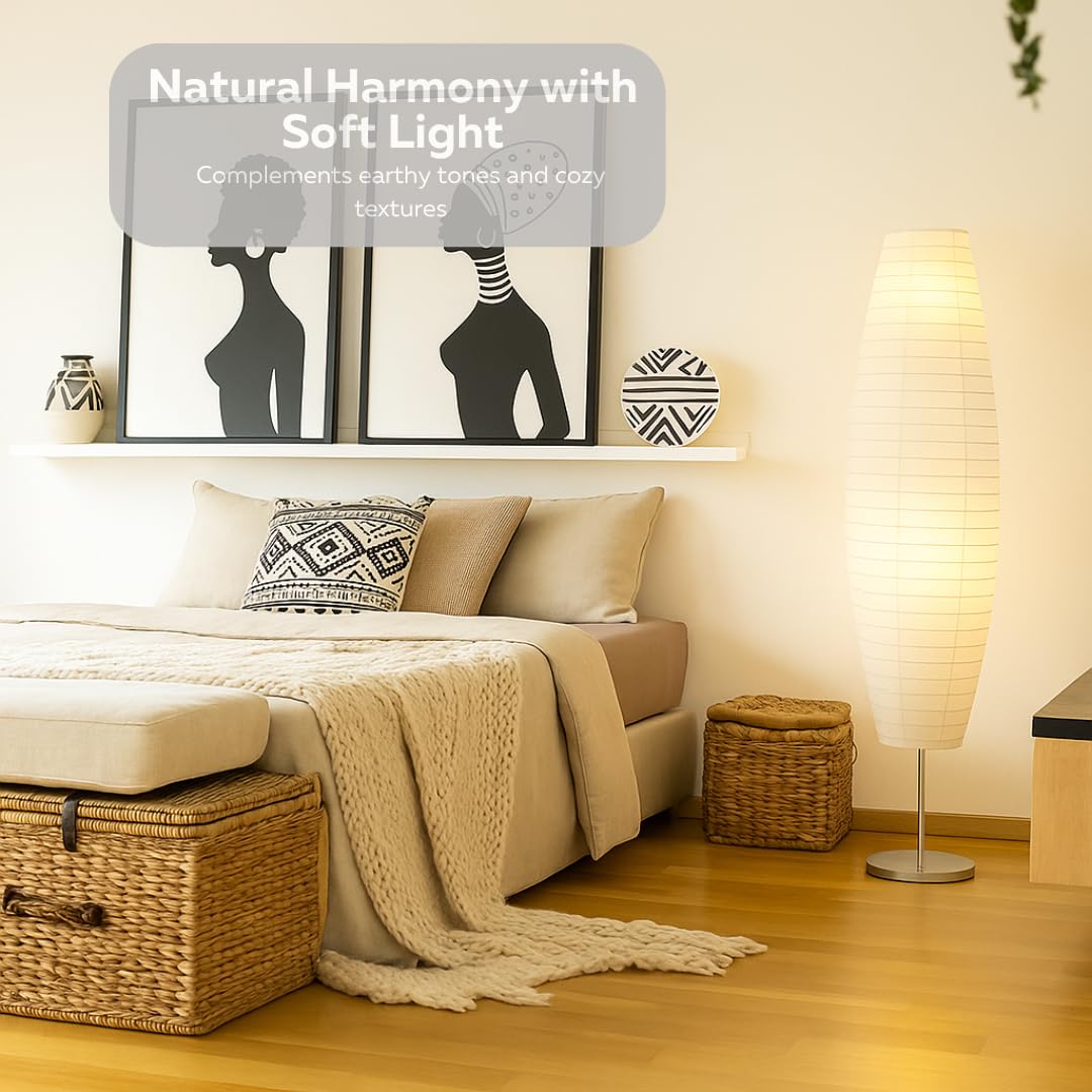 DROP フロアランプ ペーパーシェード ホワイト Amazon.co.jp: LIGHTACCENTS 59インチ ライスペーパーフロア