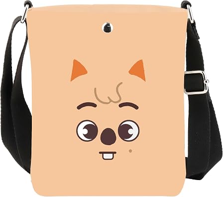 TOBGBE K Group Inspire Merch Anime Face Character Crossbody Bag Korean Member Fans Gift Music Concert Support Gifts
