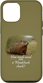 Woodchuck! How Much can a Woodchuck Chuck? Case for iPhone 12/12 Pro