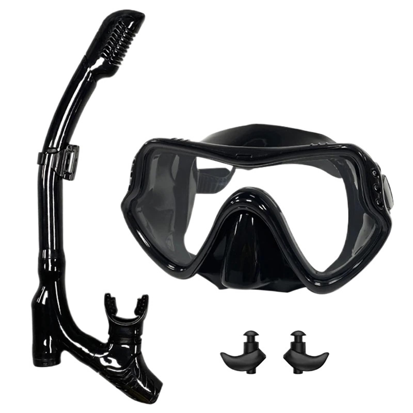 Máscara de Snorkel Buceo Máscara de Buceo Snorkel Profesional Máscara de Buceo y snorkels Gafas Gafas Buceo Natación Tubo de respiración fácil