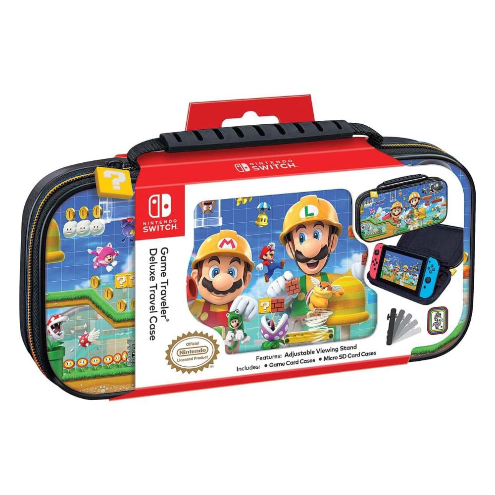Sacoche rigide Mario Maker pour Nintendo Switch