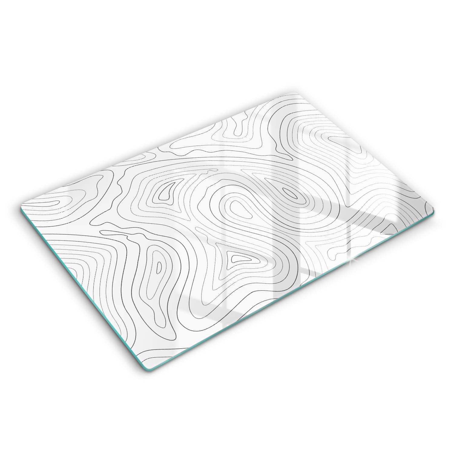Planche à découper Wallfluent Cuisson Résistance 80x52cm grand format pour plan de travail