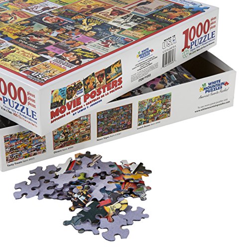 White Mountain Puzzles - Classic Movie Posters - 1,000 Piece Jigsaw Puzzle #TOP4
