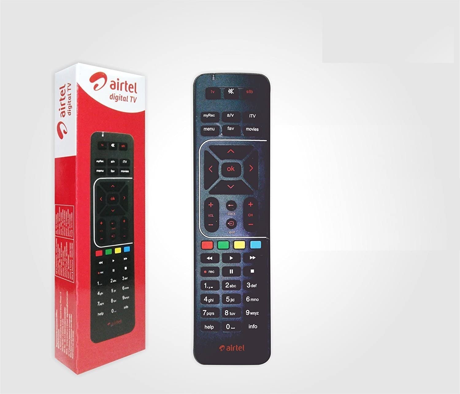 Airtel original remote Airtel Digital TV Universal Remote Amazon.in
