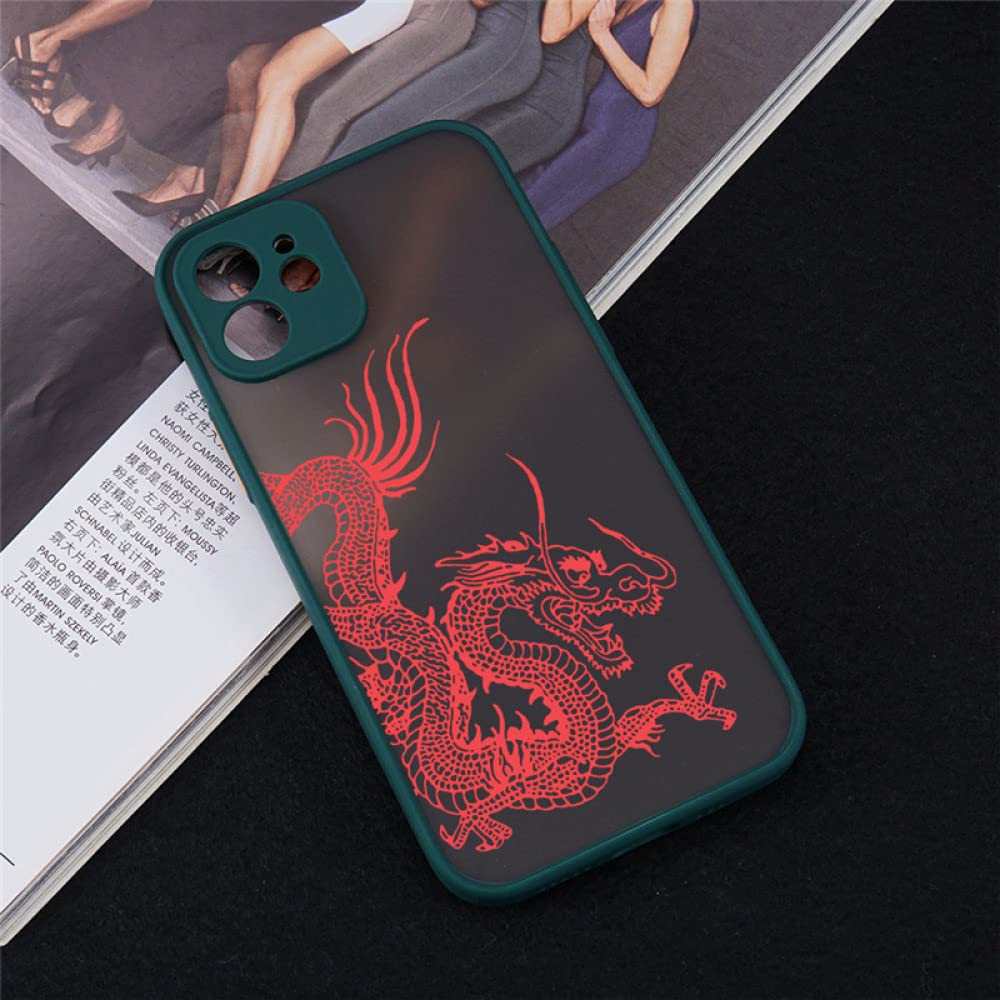 Amazon.co.jp: レッドドラゴン電話ケース iPhone 14 12 11 13 Pro Mini