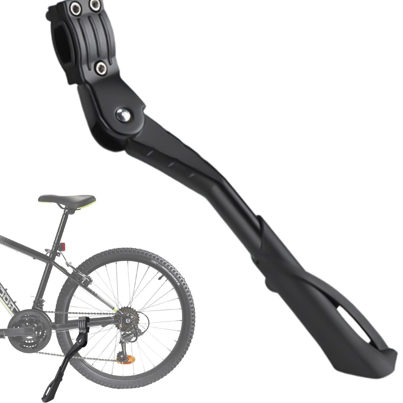 LearnLyrics Verstellbarer Fahrradständer – Aluminium-Fahrradständer, Fahrradständer aus Aluminium, verstellbarer Fahrradständer hinten, Rennradständer, verstellbar für 24-29 Zoll Citybikes und Sport & Freizeit