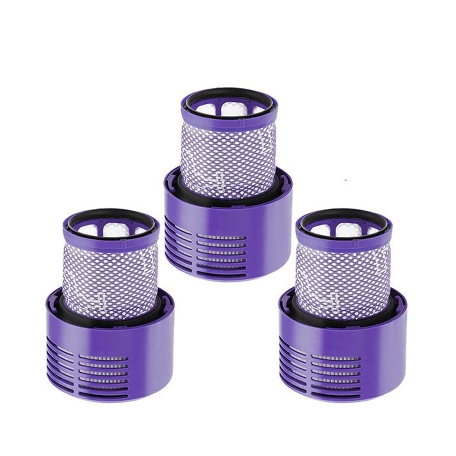 Unidad de repuestos de filtro HEPA lavable, Compatible con Dyson, accesorios de filtros de aspiradora V10 SV12(15PCS)