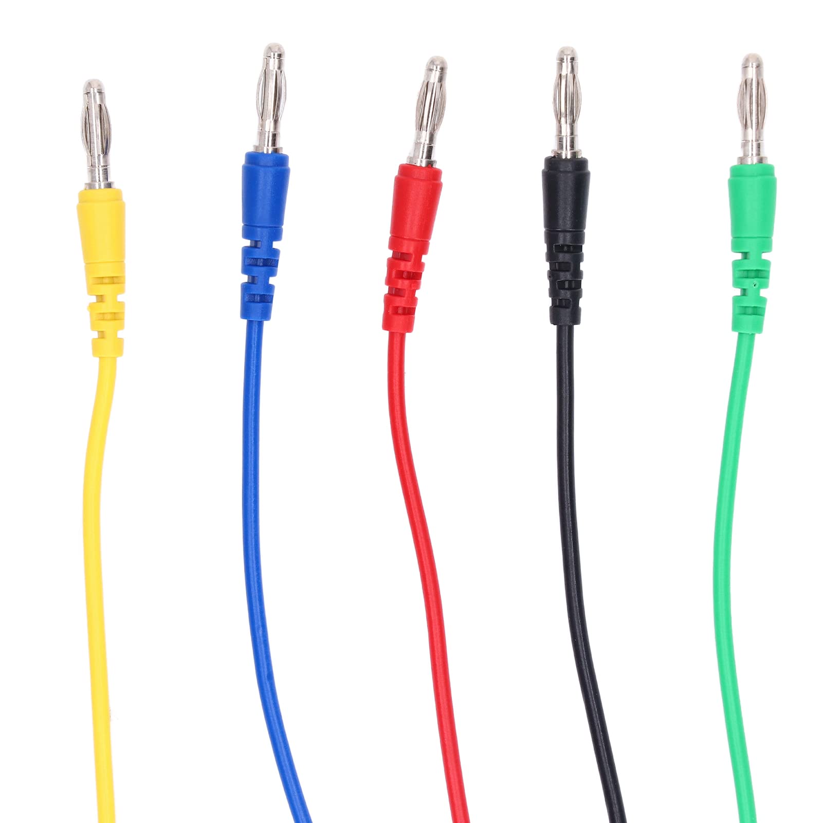 JT8005por 4mm Banana Plug Leads Probe Kit, Plated Clips Back Probe Pins For Multimeter, 3 Angles Of 90°/145°/180°