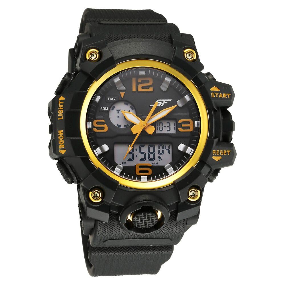 SF Sparq Ana Digi Black Dial Polyurethane Strap Watch for Men-77129PP05W (B0CSPKMRTS) Amazon Price History, Amazon Price Tracker