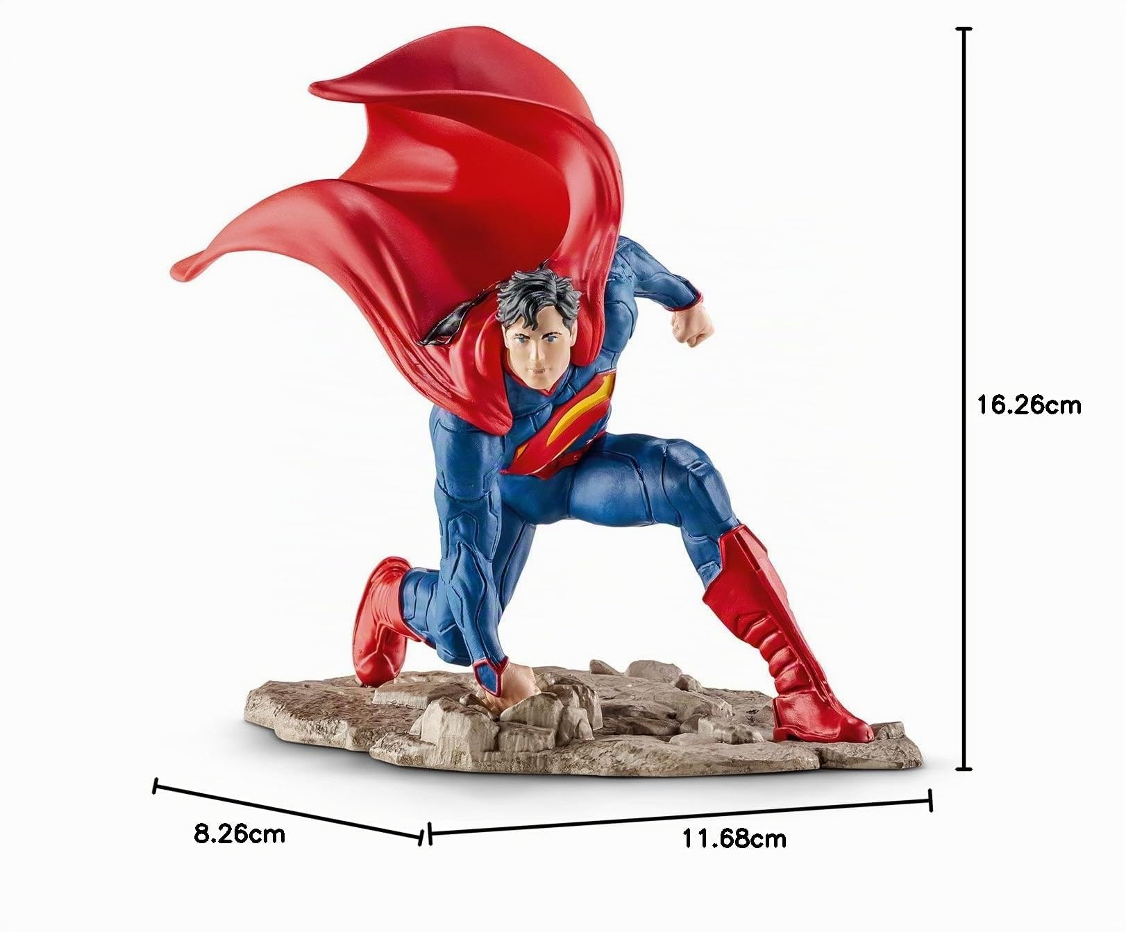 Schleich 22505 - Superman, kniend, Spielfigur – Ansicht 2