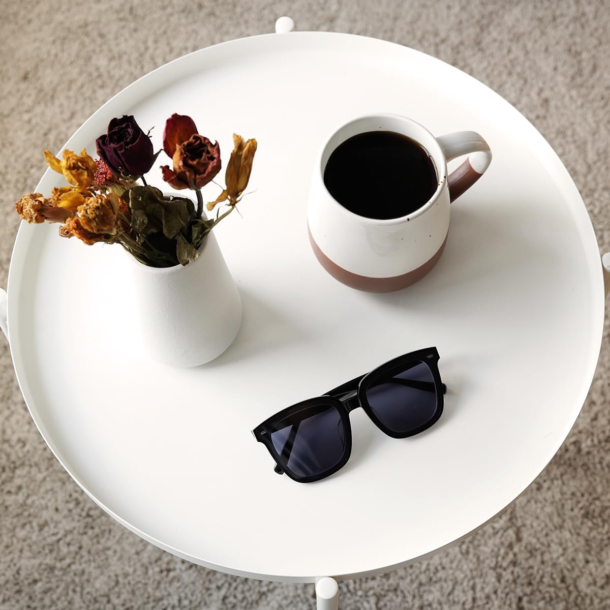 Bosmarlin Extra Large Ceramic Coffee Mug, 22 Oz, Dishwasher and Microwave Safe, Oversized Big Tea Cup (White) - Image 5