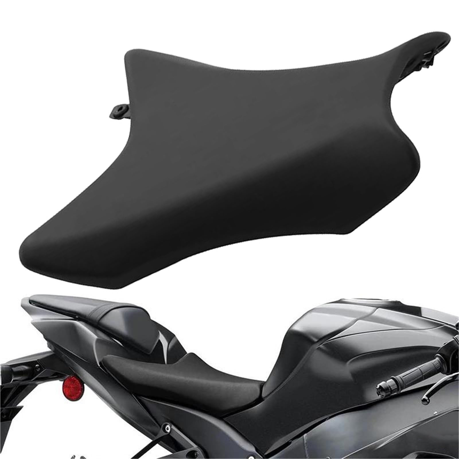 Coussin de siège avant conducteur noir de finition supérieure pour Ninja ZX10R