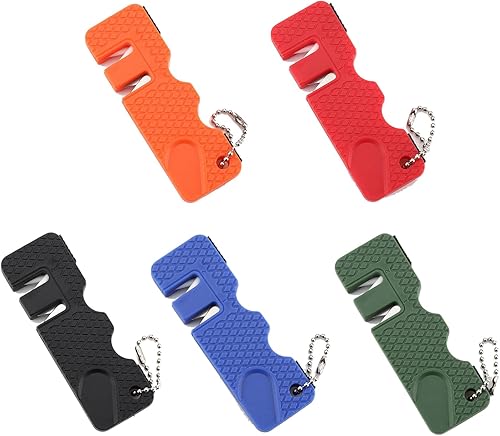 Miniatura 6 de Cuchillo profesional que afila los sacapuntas al aire libre de piedra con los sacapuntas multifuncionales del agujero