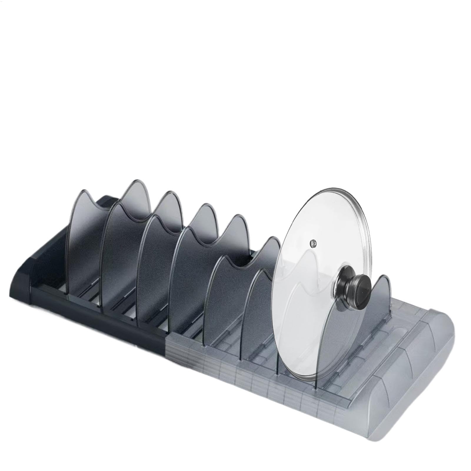 Support de couvercle de casserole peu encombrant pour un plan de travail toujours épuré