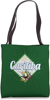 Curitiba Parana Brazil Toucan Vintage Holiday Souvenir Tote Bag