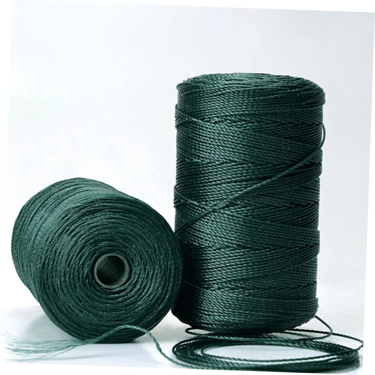 Angoily Línea de reparación de Redes de Pesca Suministros de reparación de Redes de Pesca Cuerda de Hilo Cordel de Cuerda de Nailon de Nailon Multiusos Nylon Dark Green