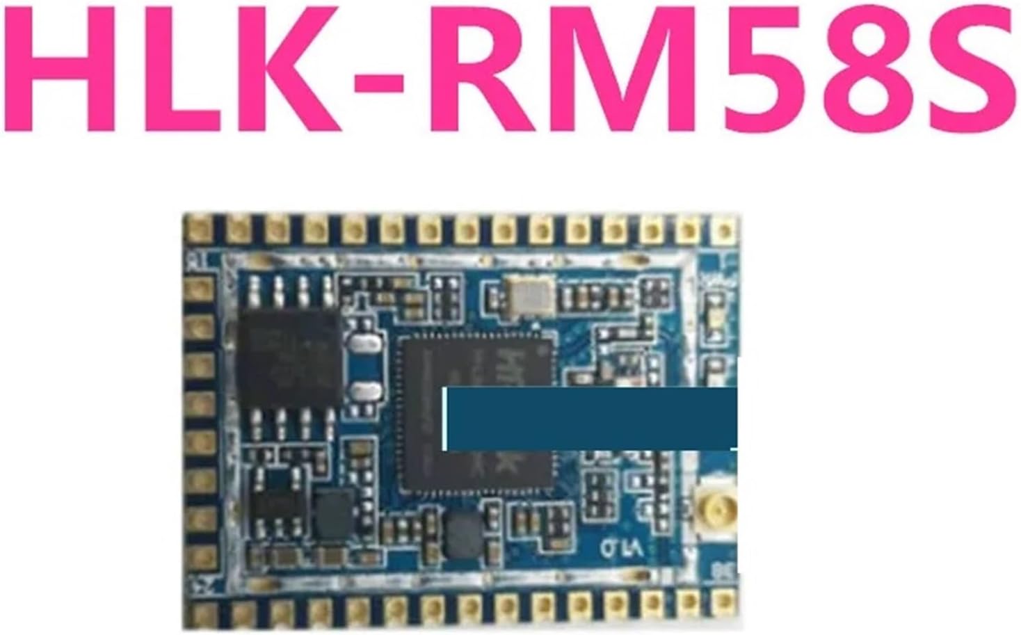 HLK-RM58D HLK-RM58S Module Serial Port Dual Frequency 2.4G5.8G Communication Module(HLK-RM58D)
