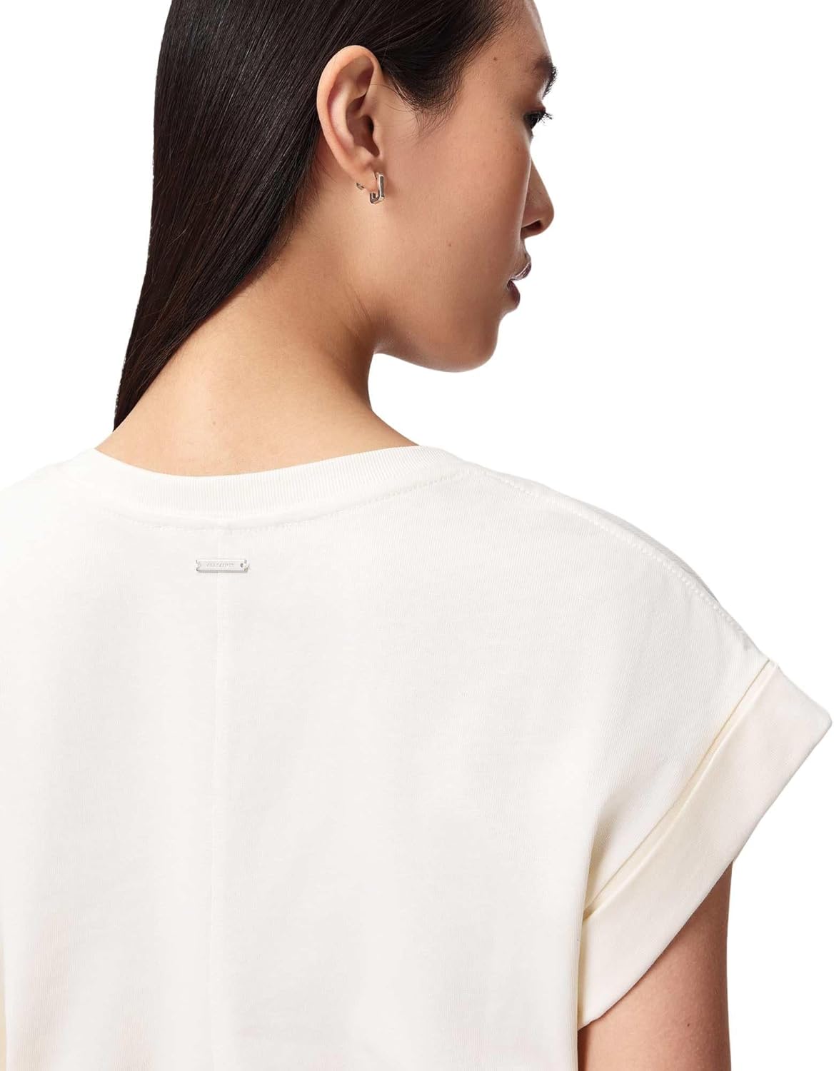 Allsaints Womens Mira Satin Tee - Image 6