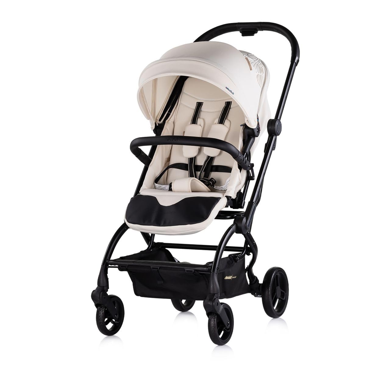 Chipolino Revolut carrozzina passeggino girevole 360 gradi pneumatici EVA