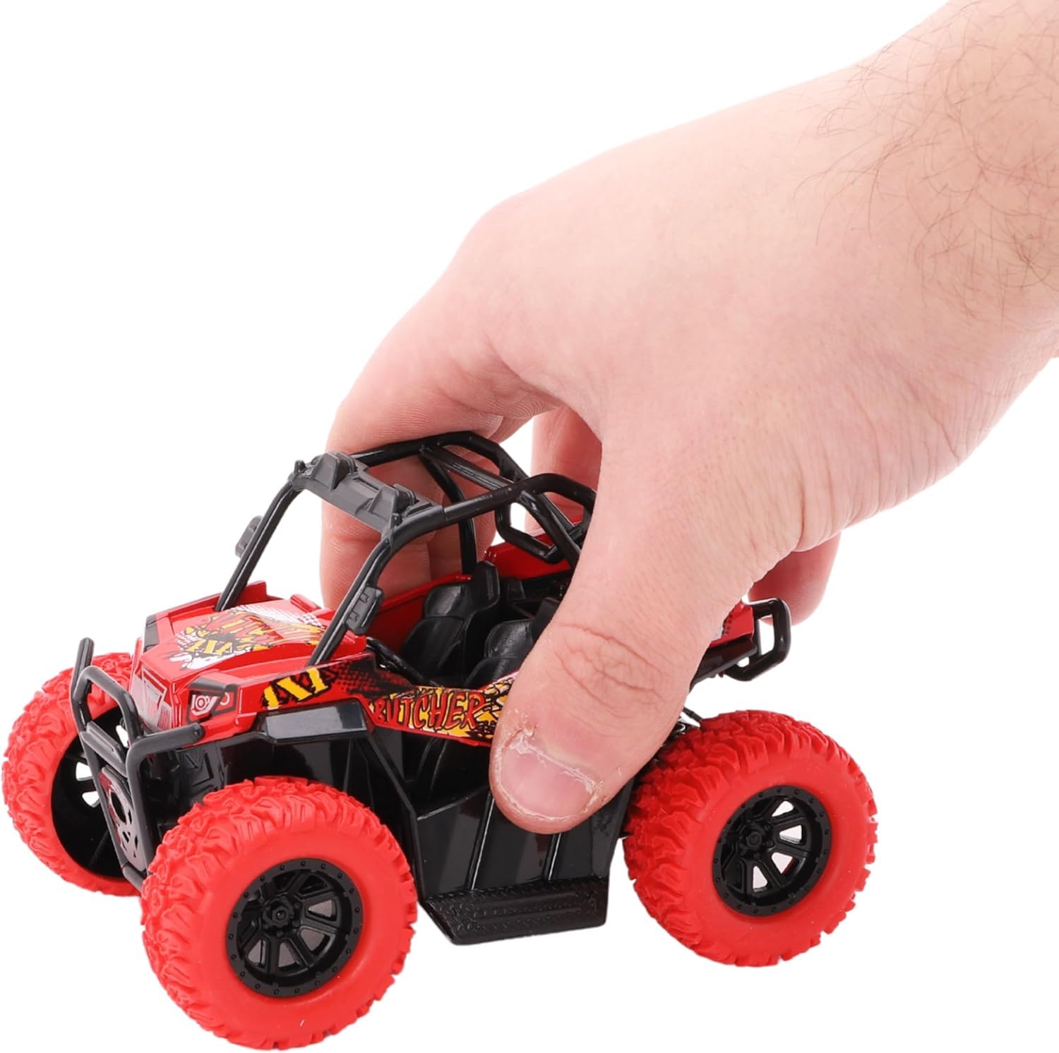 Toyland® 11cm (4") Vibrant Plastic Pull Back Beach Buggy - 3 Designs Available - Imaginative Play - Boys Toys - Image 3