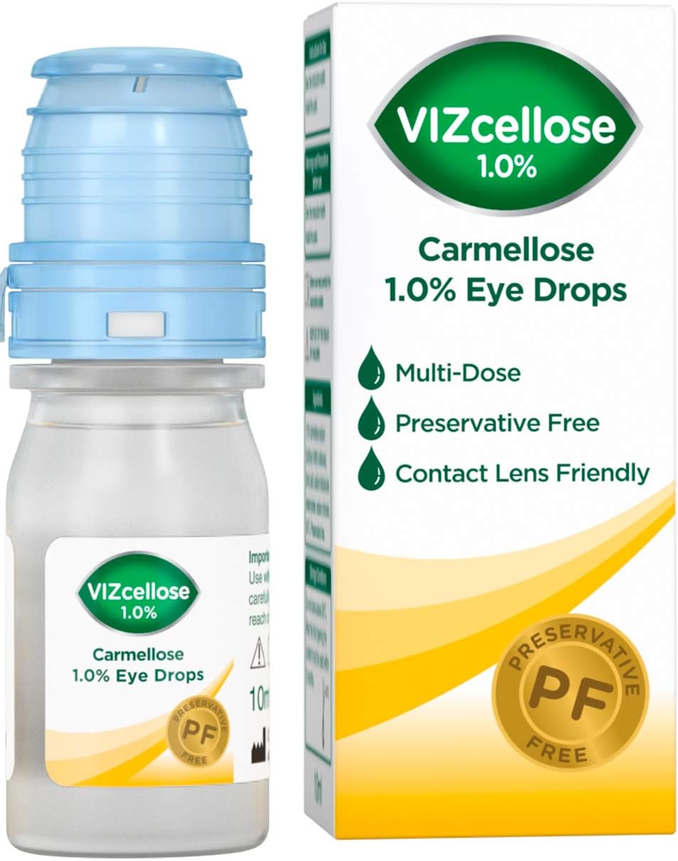 VIZcellose Carmellose 1.0% Eye Drops