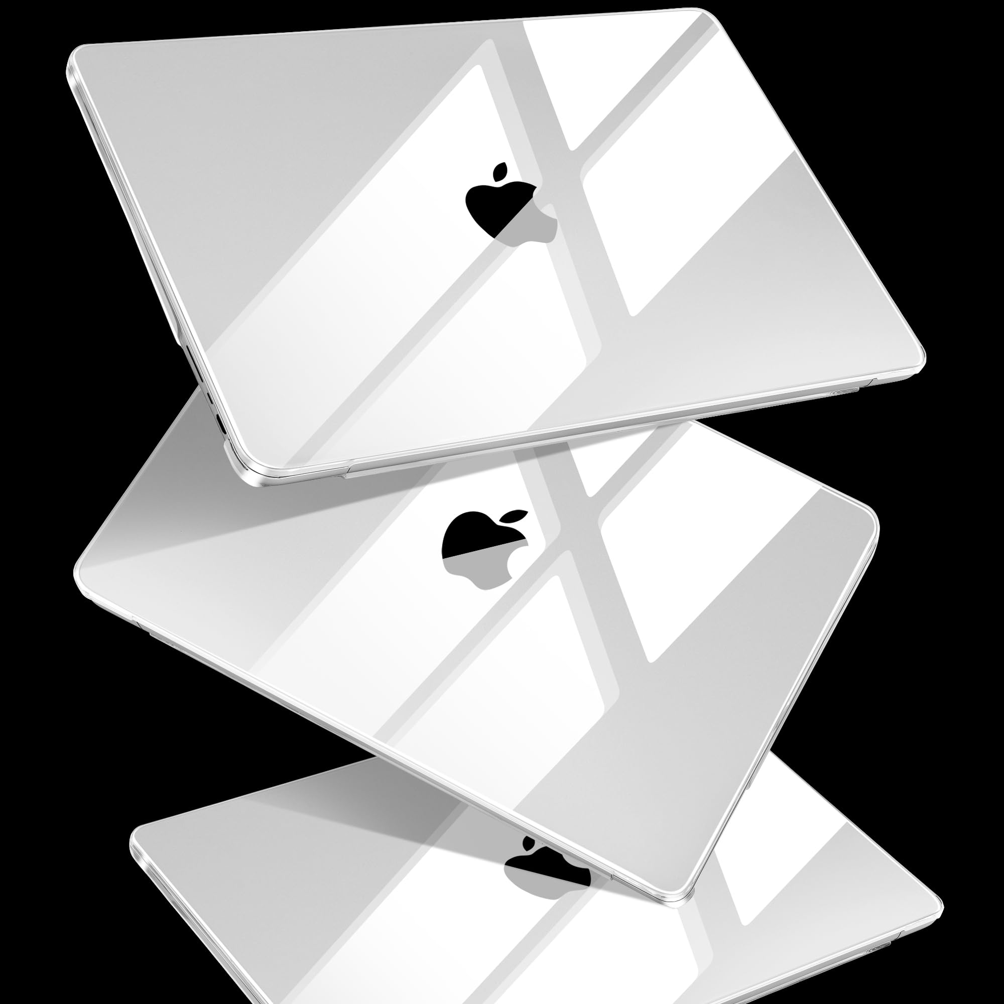 MEEgoodo Crystal Case for M4 MacBook Pro 14 inch 2024 2023 2021(Fit Model A3112/A3401/A3185/A2918/A2992/A2779/A2442 M3 M2 ...