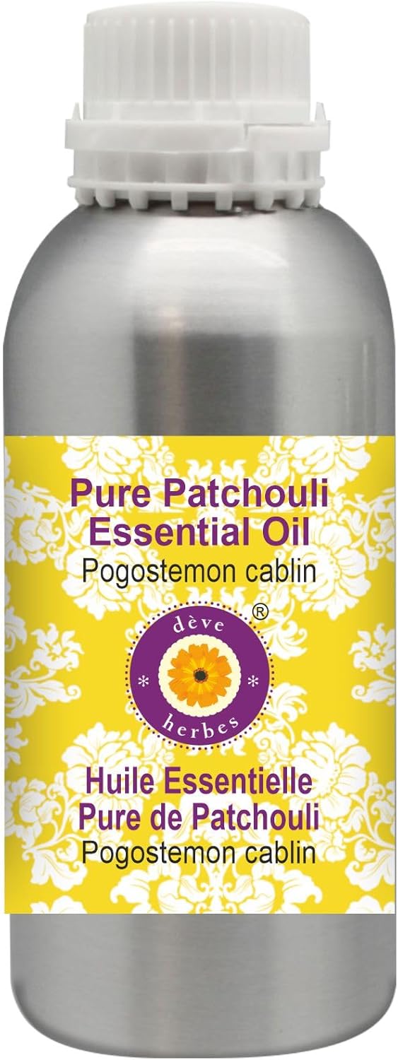 Patchouli essential oil, steam-distilled, 1250ml