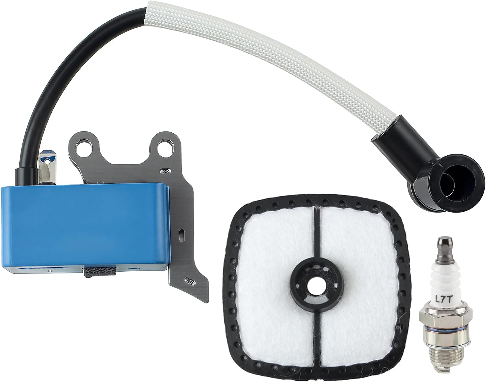 Carbhub A411001690 A10070 Ignition Coil fit for Echo Shindaiwa GT-225L SRM-2320T Trimmer Brushcutter with Spark Plug and Air Filter