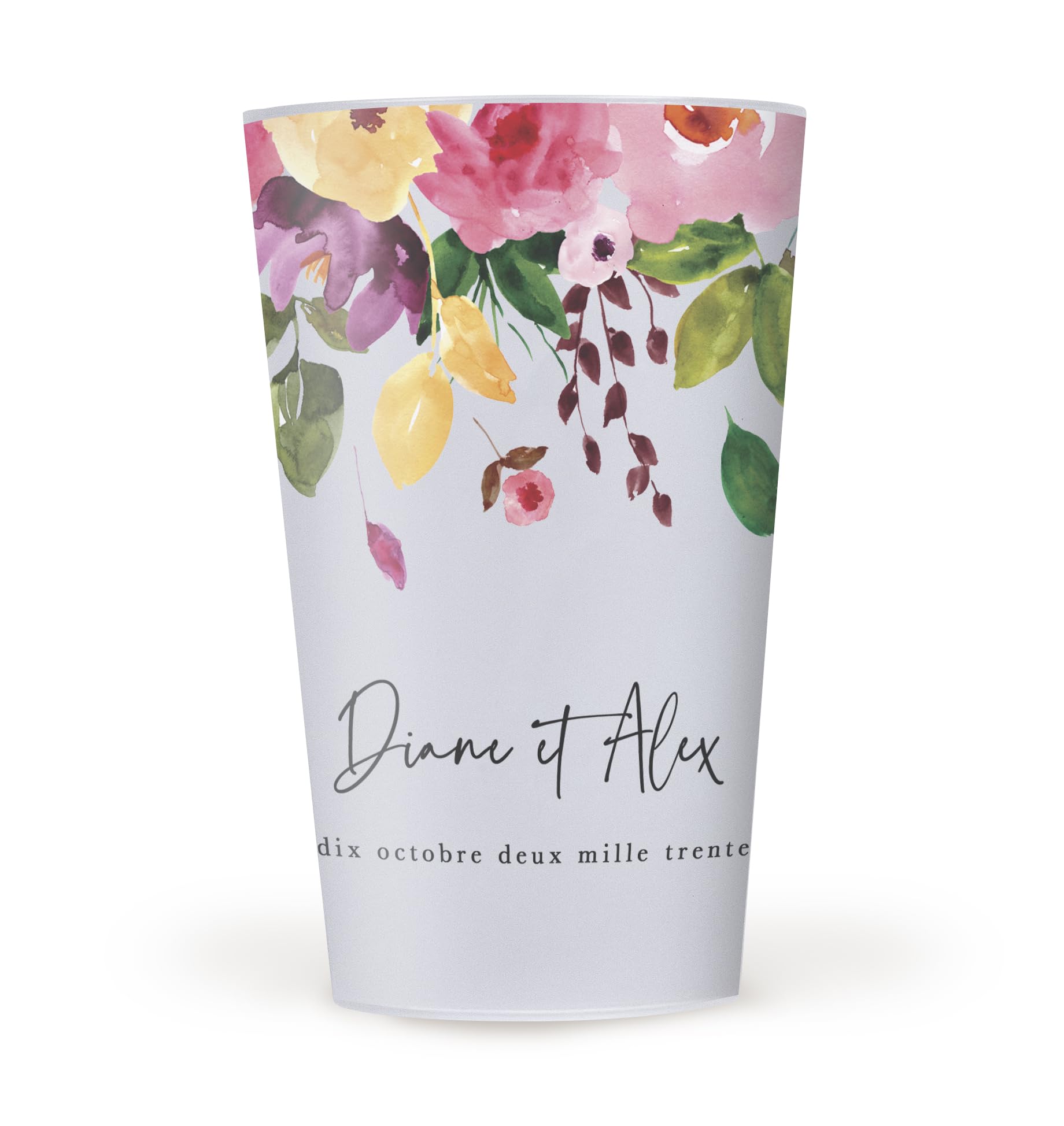 Gobelet Personnalisable pour Mariage - Eco Cup en Plastique (50)