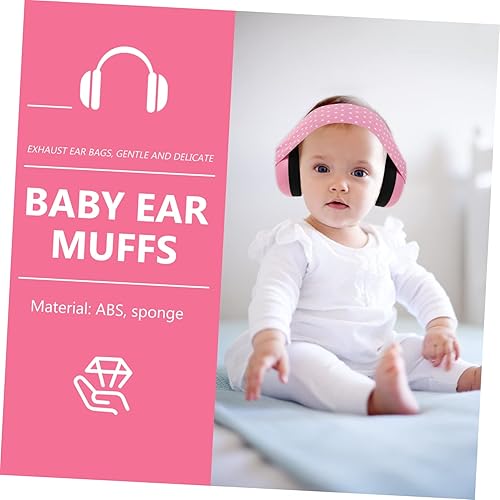 Miniatura 9 de Orejeras ajustables con cancelación de ruido para niños, niñas y recién nacidos, cómoda protección para los oídos para viajes y dormir, auriculares
