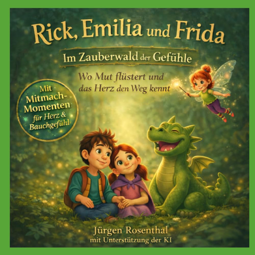 Rick, Emilia und Frida – Im Zauberwald der Gefühle: Mit Mitmach-Momenten für Herz & Bauchgefühl