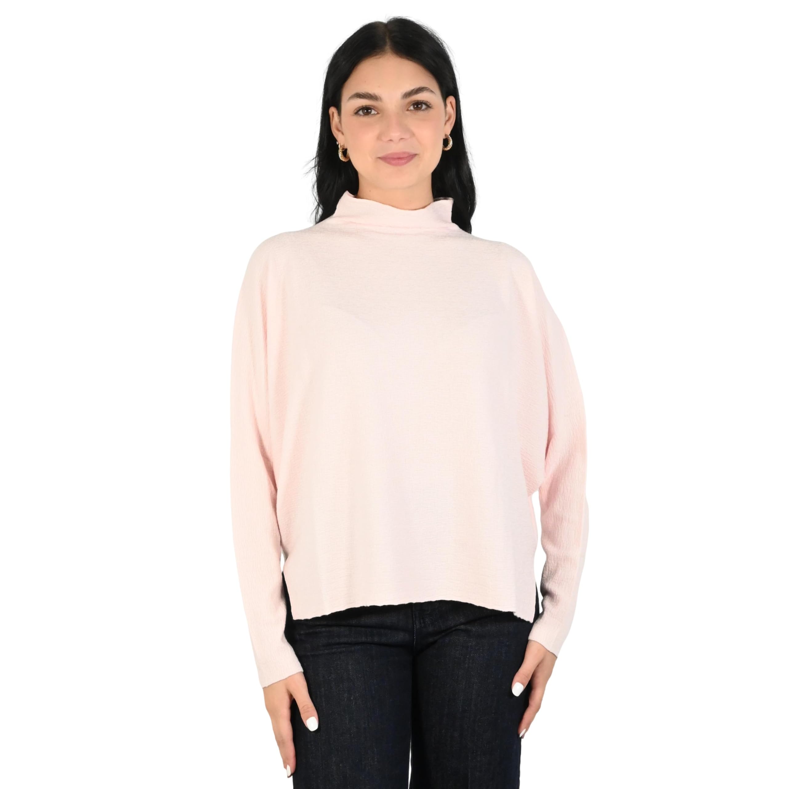 Kontatto maglia donna rosa confetto 3M1735C