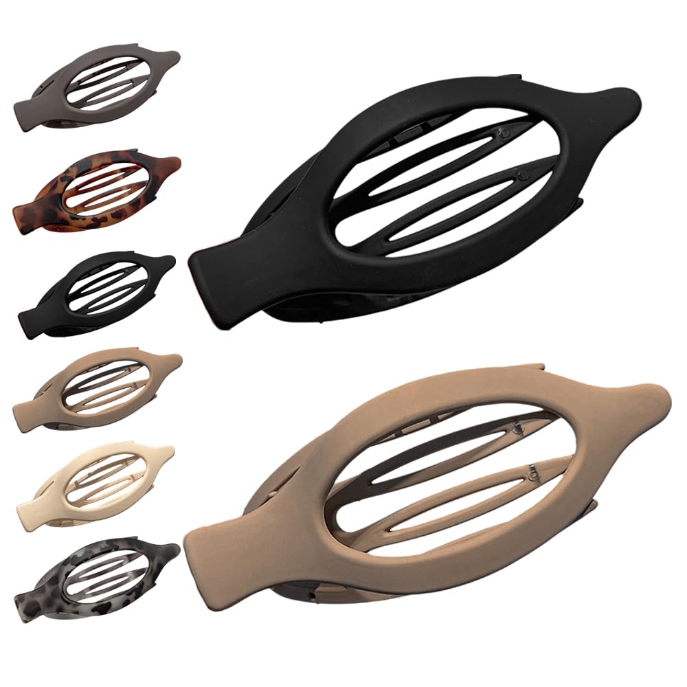 Flat Claw Clips for Women Flat Hair Clips for Women French Hair Clip Matte Claw Clip Large Hair