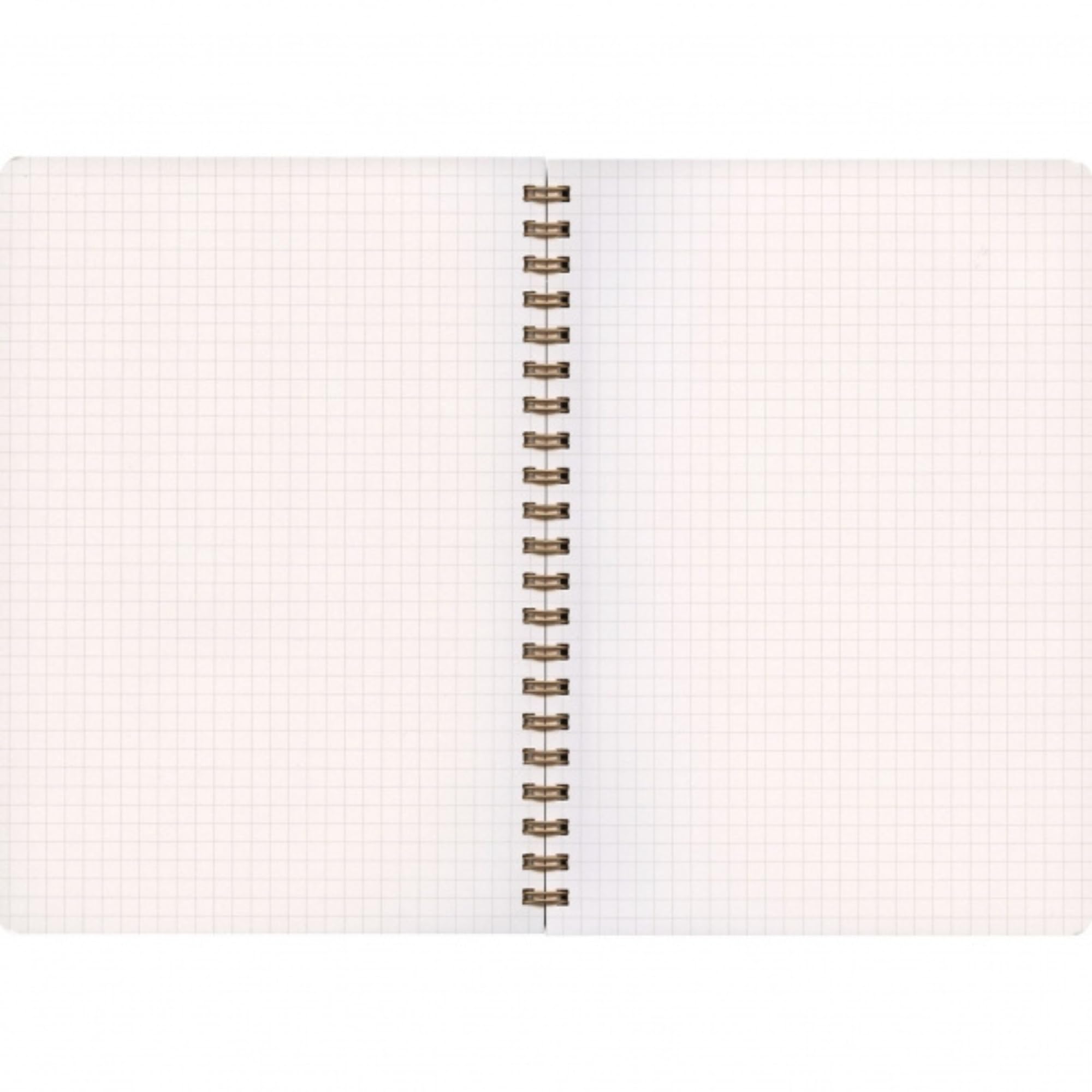 LIFE Note book pocket with A5 5mm Grid 90 Seets Blue