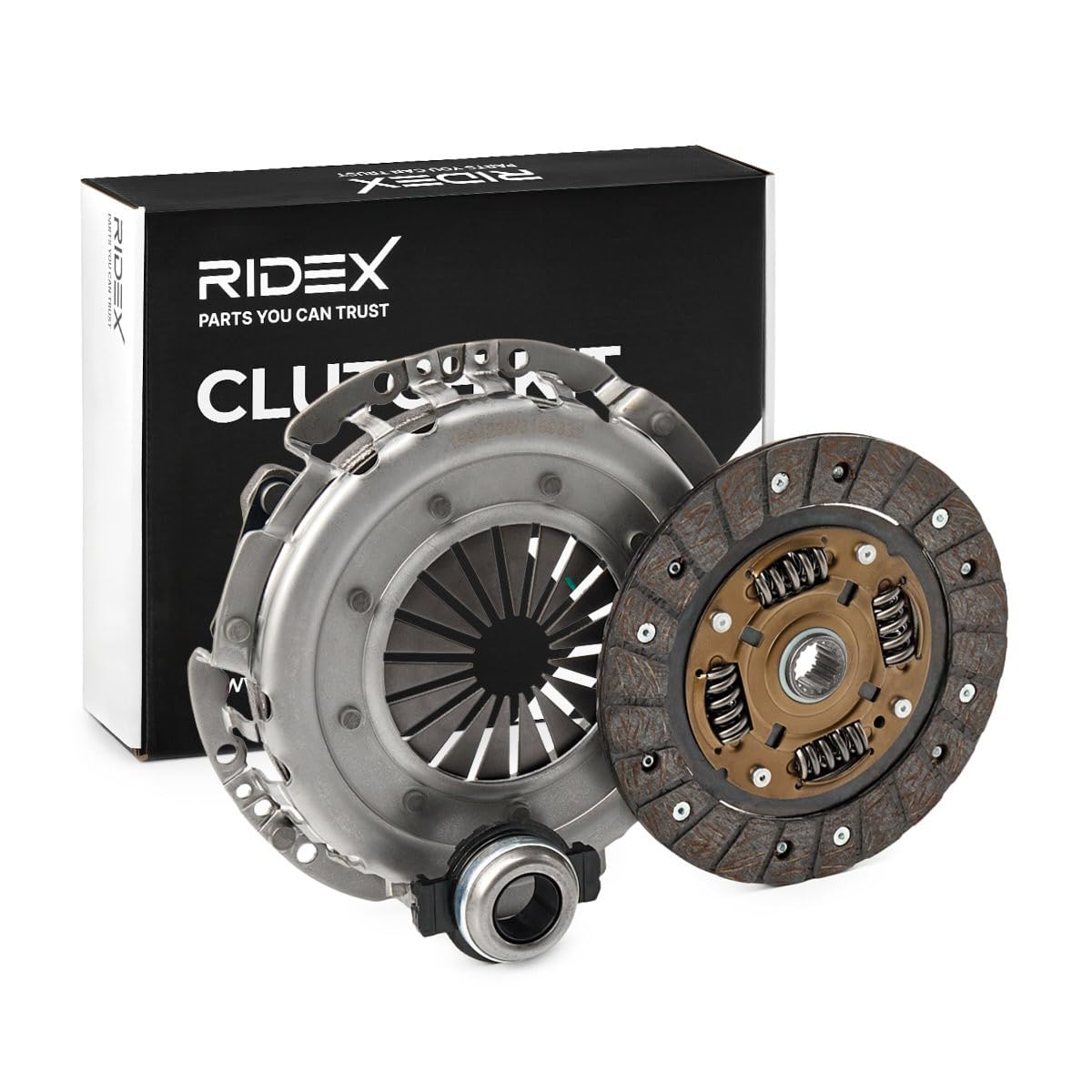 RIDEX 479C0011 Kupplungssatz Kompatibel mit PEUGEOT 206 Schrägheck 2A/C 205583 2051K0 9402055839 Kupplung Komplett