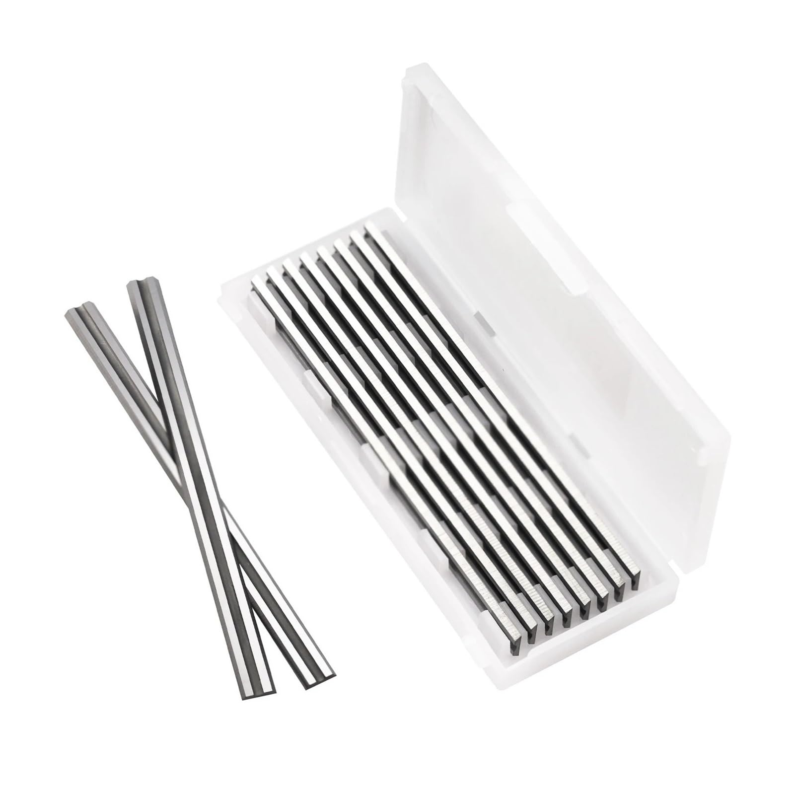 Narzędzia skrawające – płytki do strugów Ostrza strugarskie z węglika wolframu 82x5,5x1,1mm 10/20 szt.(82x5.5x1.1mm 20pcs)
