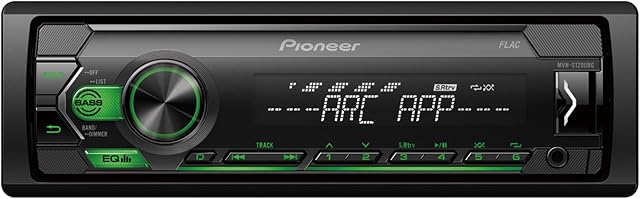 Pioneer Radio Samochodowe, Czarny, 8 x 17.8 x 5 cm; 780 g