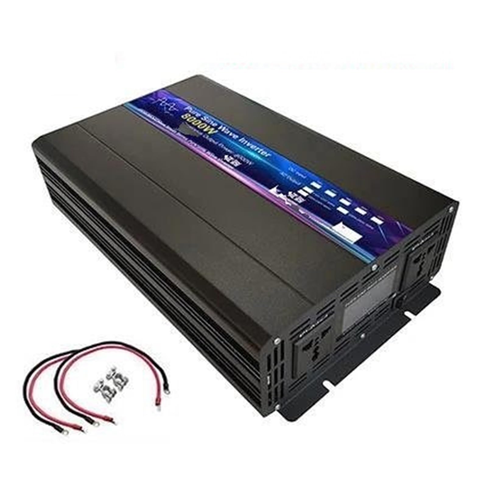 Onduleur sinus pur 12V 220V 8000W avec transformateur stable - 8