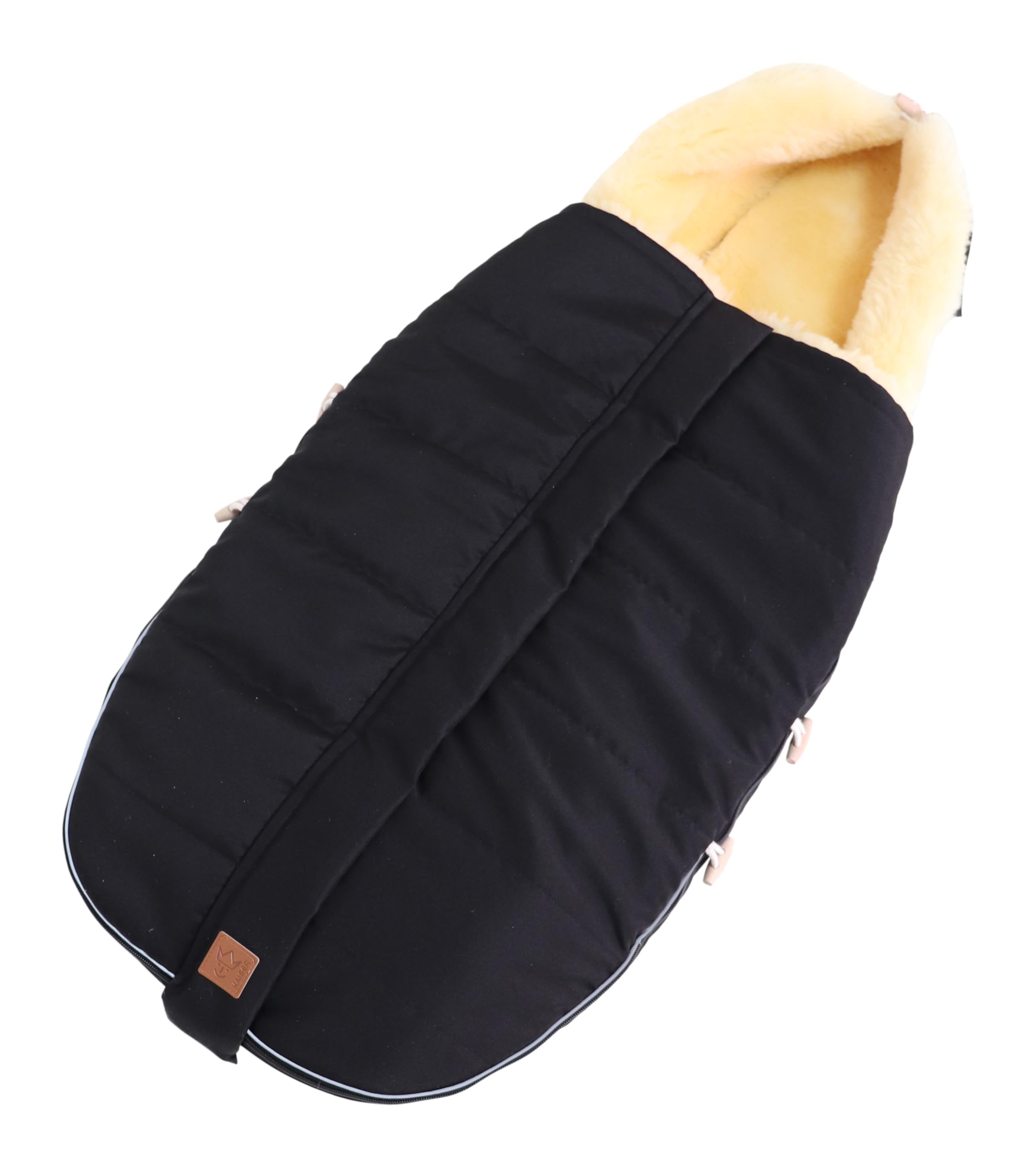 Kaiser 6540825 ALLEX - Saco para cochecito de bebé, color negro