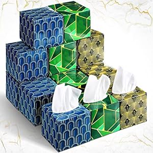 24 Boxes Tissues Cube Box Facial Ti...