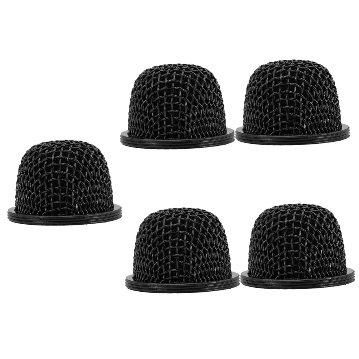 ibasenice 5stücke Microphone Mesh Aus Metall Langlebige Mikrofonabdeckung Vielseitig Einsetzbar Für Ktv Und Studio Einfacher Austausch Für Defekte Mikrofone Elegantes Design Und Hohe