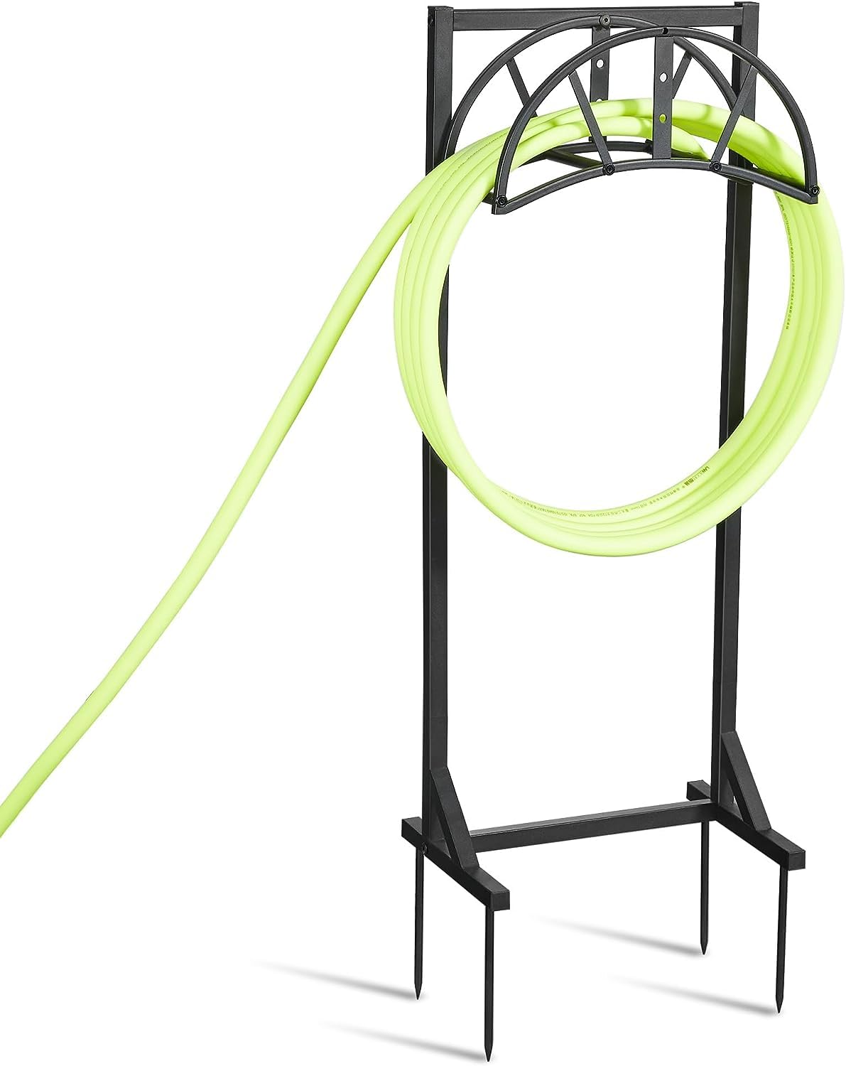 Nu Invention Garden Hose Holders For Outside, Hose Stand Outdoor Freestanding, Heavy Duty Metal Hose Reel For Backyard Lawn (Black) (B0CFHB6HDT) Amazon Price History, Amazon Price Tracker